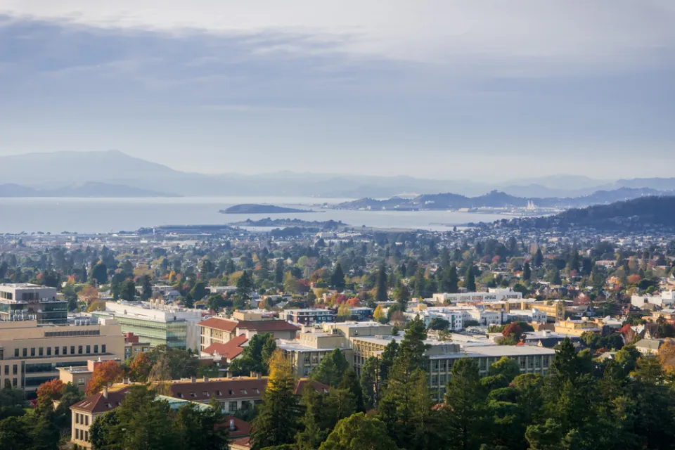 UC Berkeley and North Berkeley